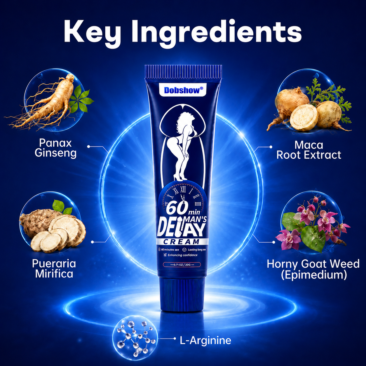 100K+ SOLD đ„DobshowÂź Menâs Delay High-Performance Gel