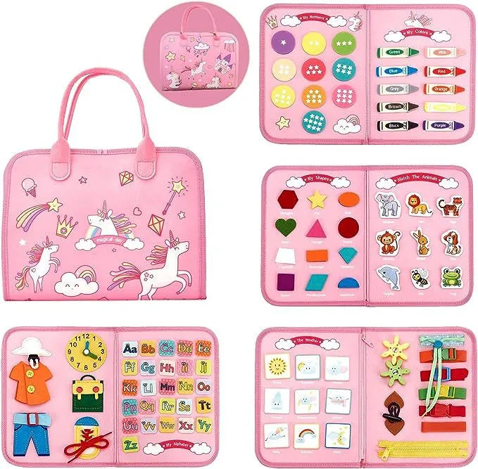 🔥Felt Learning Board Busy Board