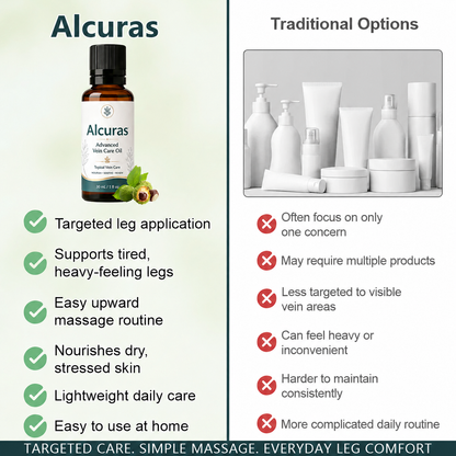 Alcuras® Advanced Vein Care Oil