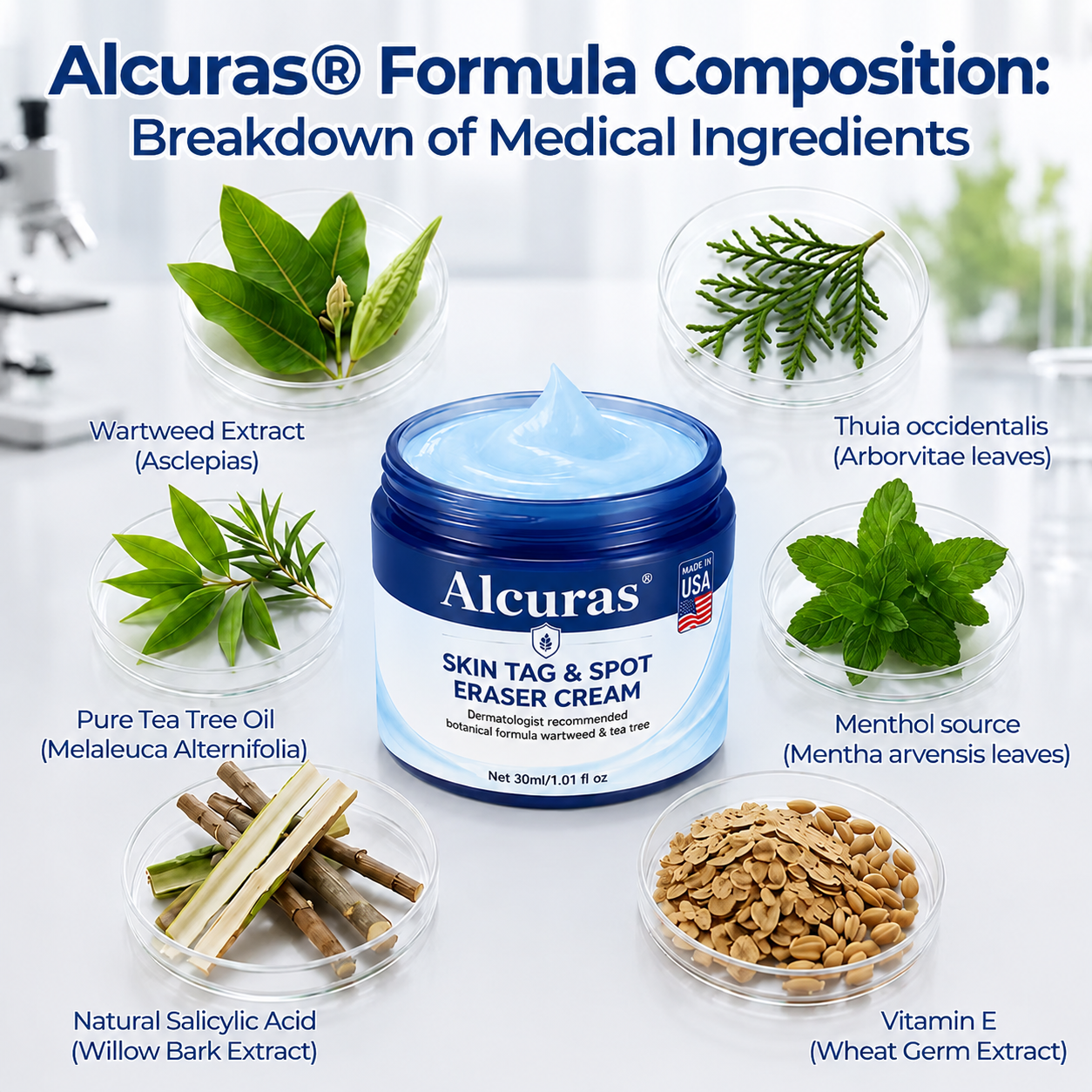 Alcuras® 7-Day Skin Tag & Spot Eraser Cream