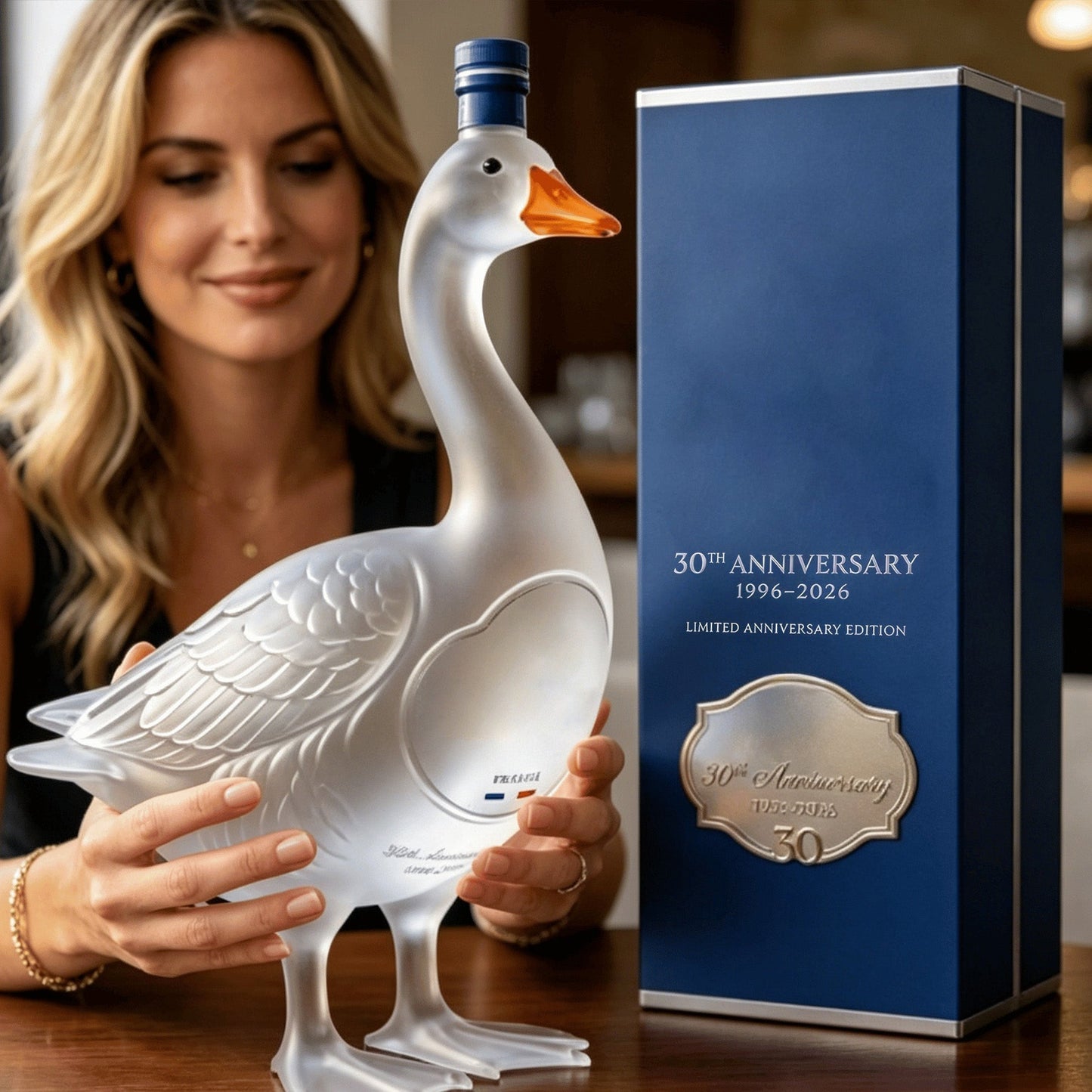 🔥HOT SALE 55% OFF🔥 30th Anniversary 3D Sculpted Vodka Bottle