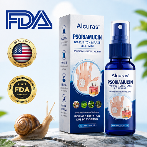 Alcuras®  PsoriaMucin No-Rub Itch & Flake Relief Mist