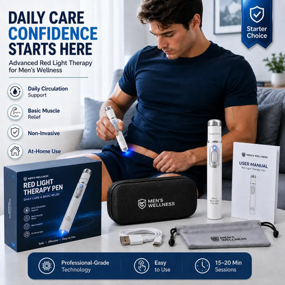 💪Advanced Acoustic Shockwave Therapy restores penile tissue health to enhance rise rigidity, stamina, and male performance confidence, relieving muscle pain, joint stiffness, tendon discomfort📈