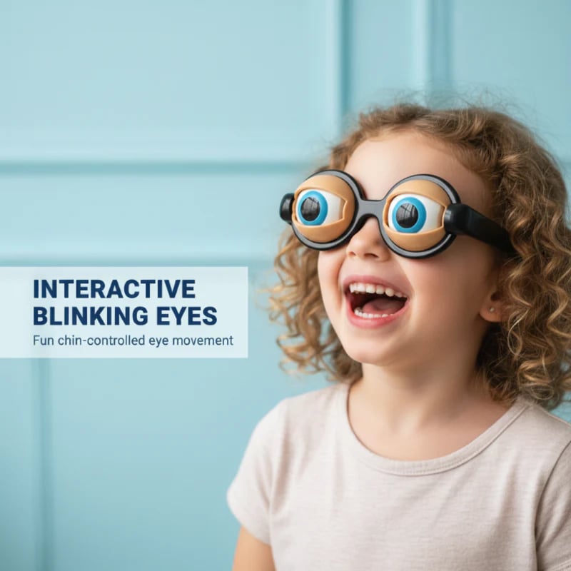 🏆Flash Sale💥Funny Glasses with Winking Eye Mechanism🥸