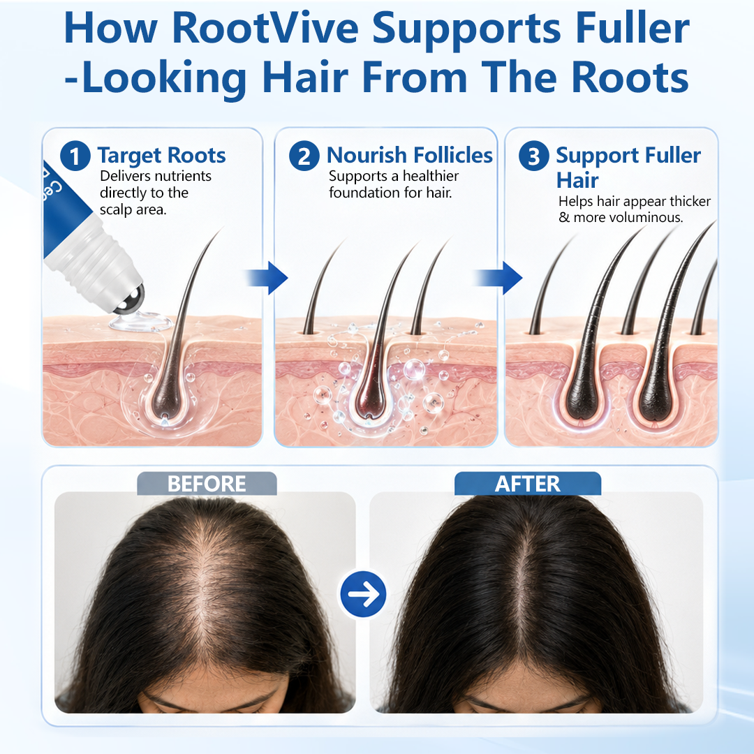 Alcuras® RootVive Hair Growth Serum Roll-On