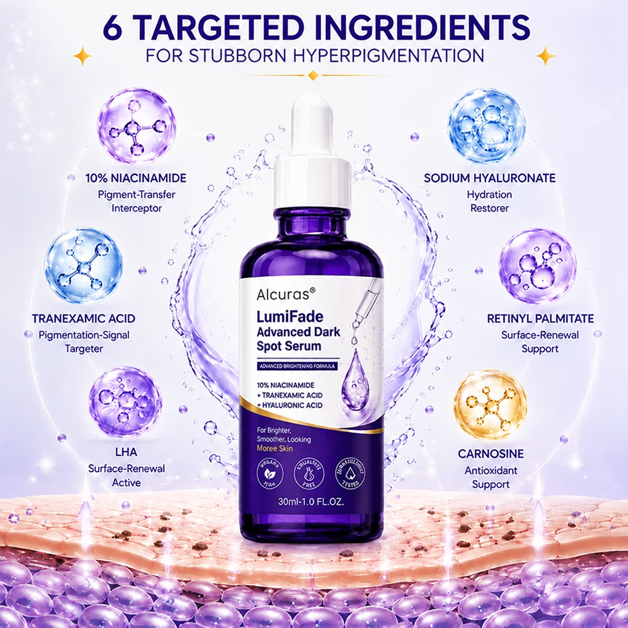 Alcuras® LumiFade Advanced Dark Spot Serum