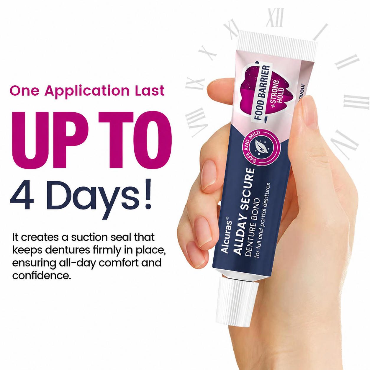 Alcuras® AllDay Secure Denture Bond