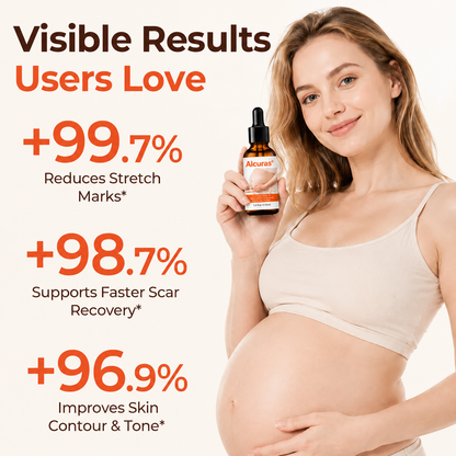 Alcuras® SilkStretch Natural Stretch Mark & Scar Oil ( Imported )