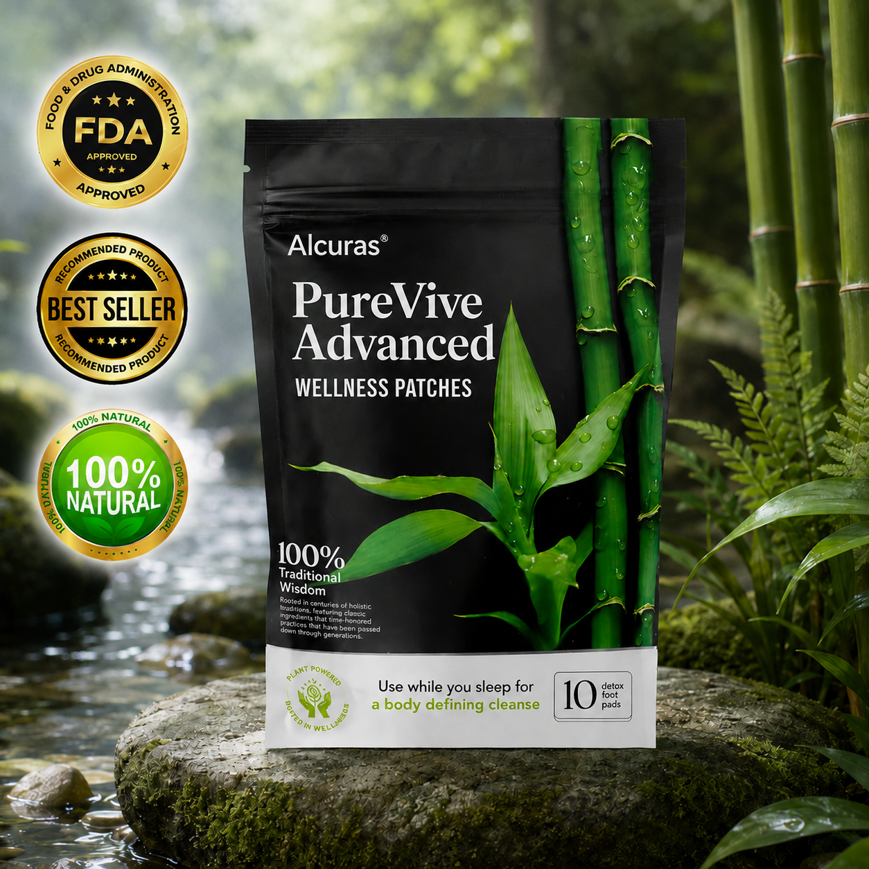 Alcuras® PureVive Advanced Wellness Patches
