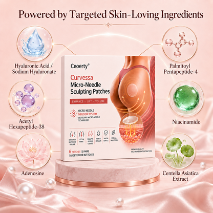 Alcuras® Curvessa Micro-Needle Sculpting Patches