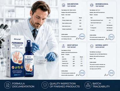 Alcuras®  PsoriaMucin No-Rub Itch & Flake Relief Mist