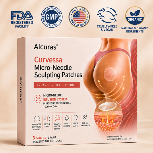 Alcuras® Curvessa Micro-Needle Sculpting Patches