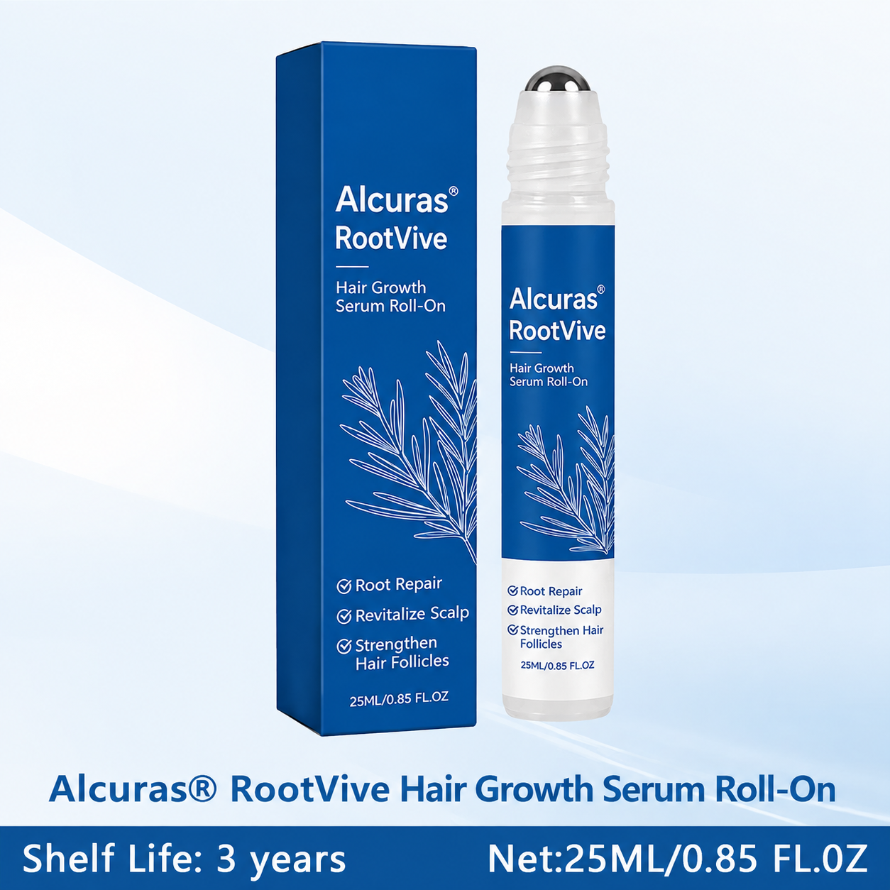 Alcuras® RootVive Hair Growth Serum Roll-On