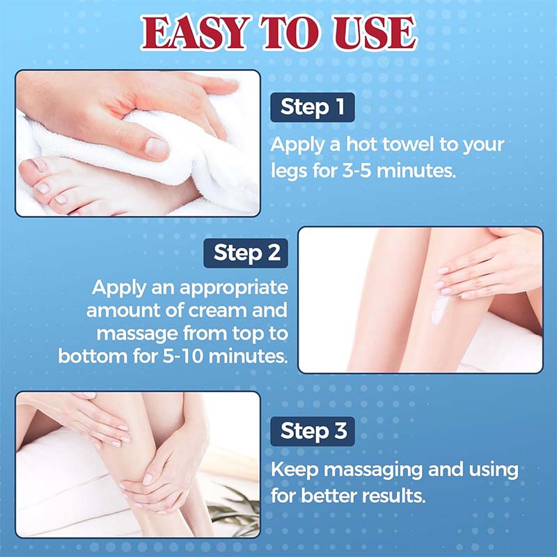 Herbal Varicose Veins Cream, Leg Relief Care🦵