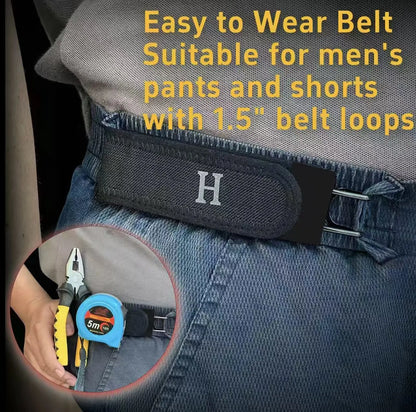 BUY 1 GET 1 FREE⏰Tactical Metal Hook Elastic Belt (Unisex) - No Buckle Invisible Design | Soft Adjustable Side