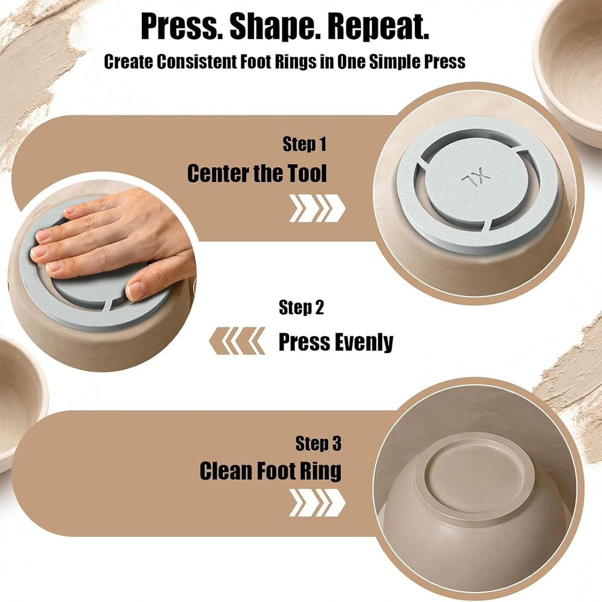 🔥39％ Pottery Foot Ring Tool