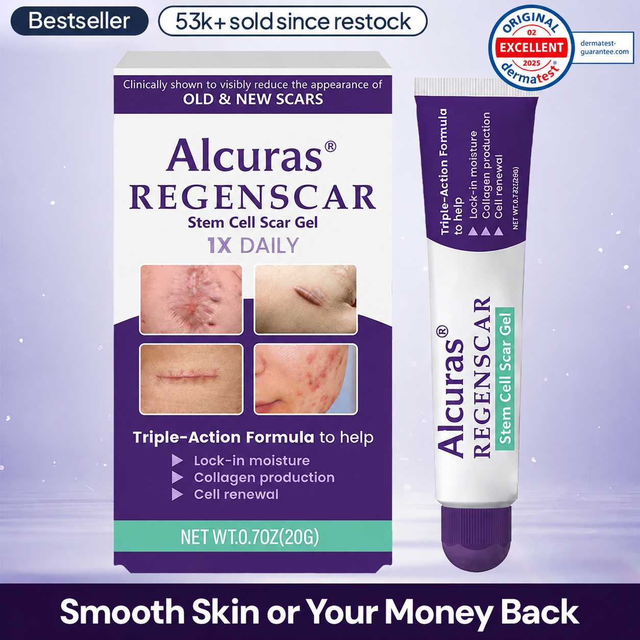 Alcuras® ReGenScar Stem Cell Scar Gel