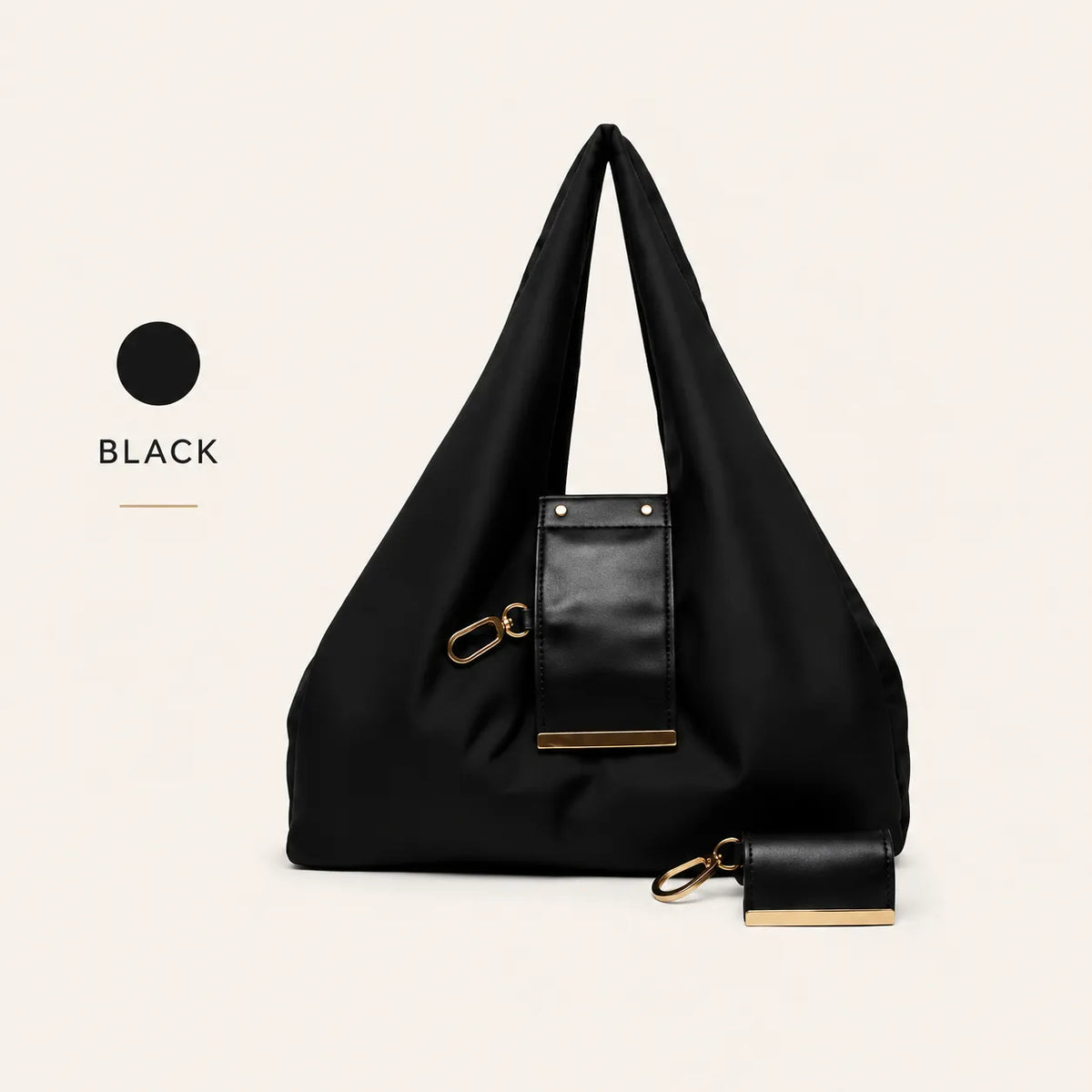 NumerostyTM Varelli Charm Transformable Bag – Stylish Vegan Leather Tote & Keychain Charm