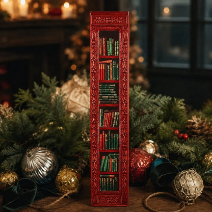 📚 25-Day Christmas Book Advent Calendar with Miniature Book Ornaments