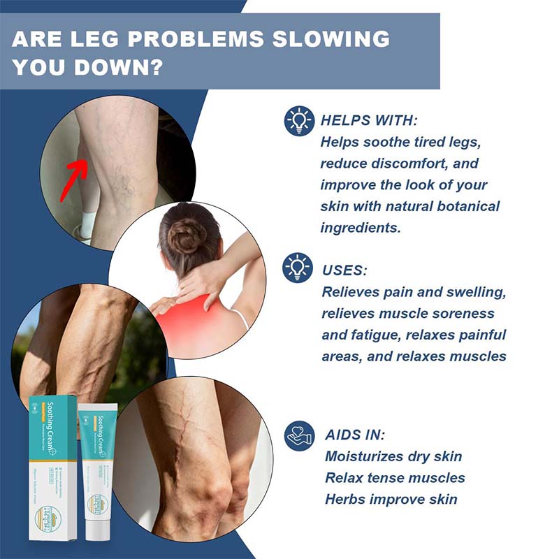 Herbal Varicose Veins Cream, Leg Relief Care🦵