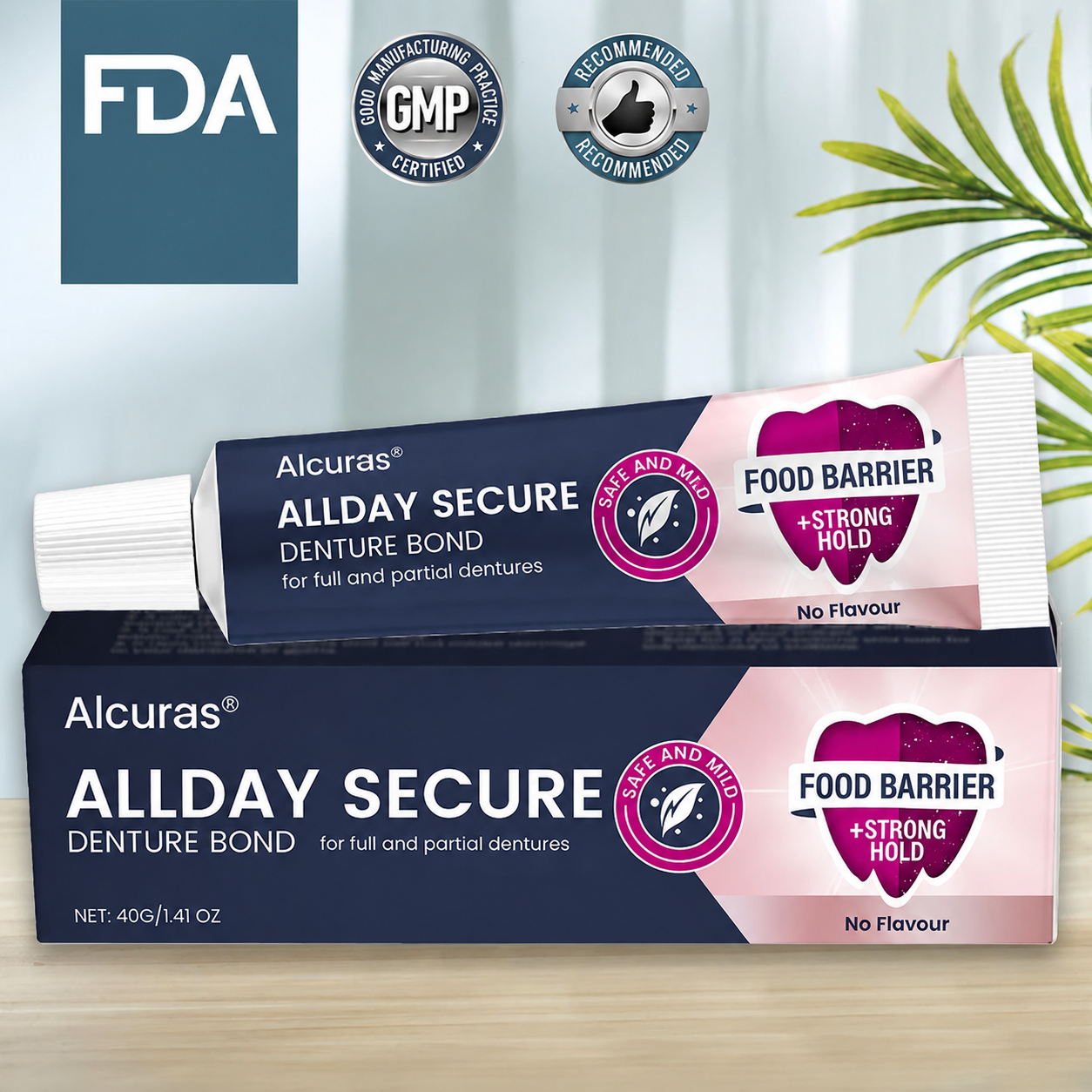 Alcuras® AllDay Secure Denture Bond