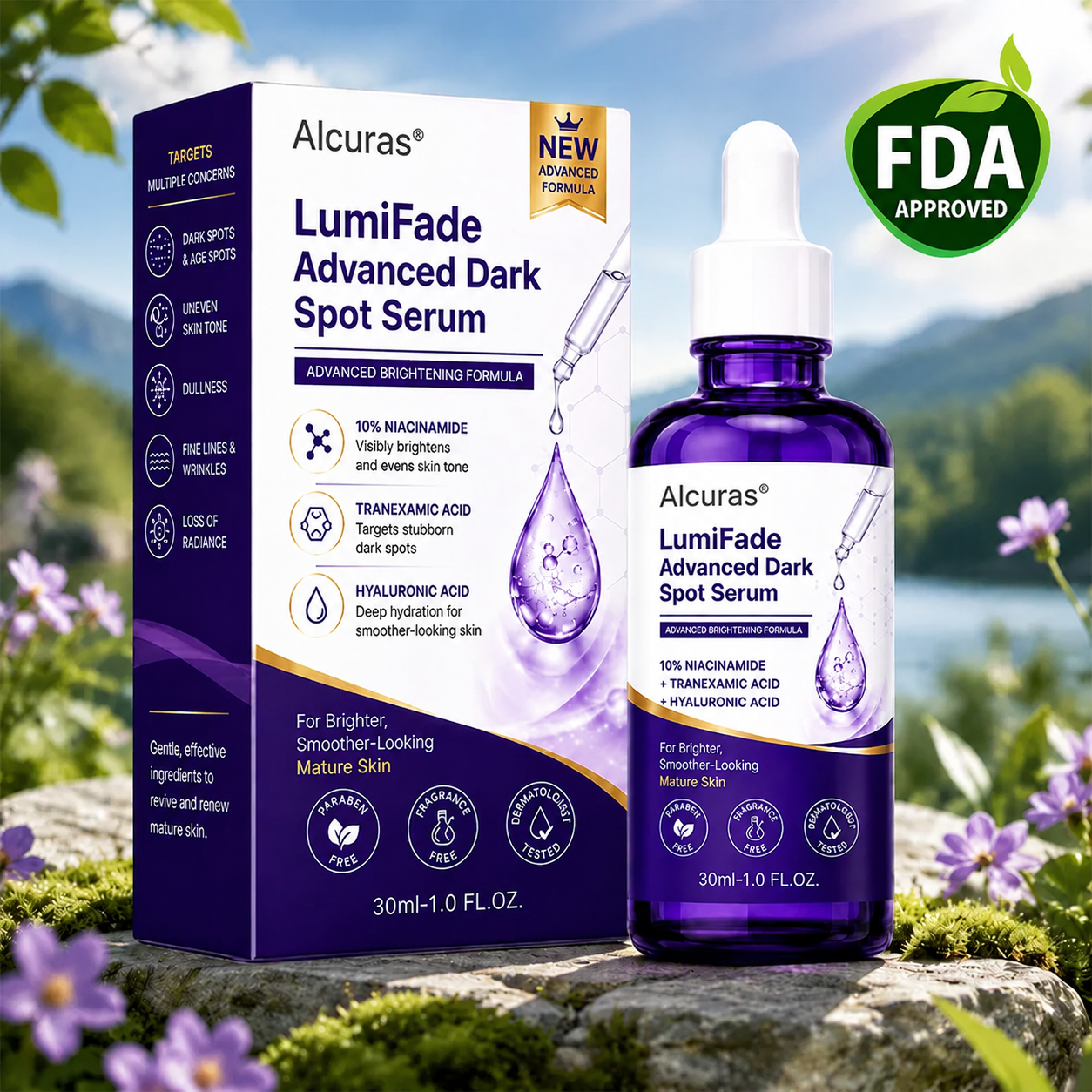 Alcuras® LumiFade Advanced Dark Spot Serum