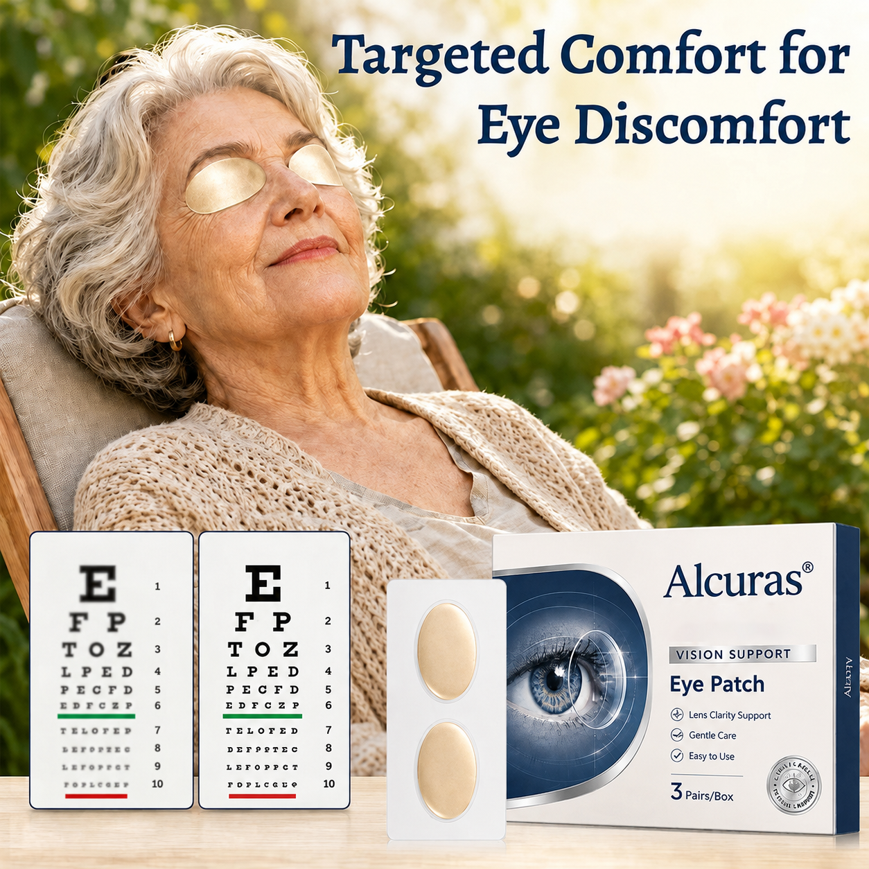 Alcuras® Vision Support Eye Patch👁️✨