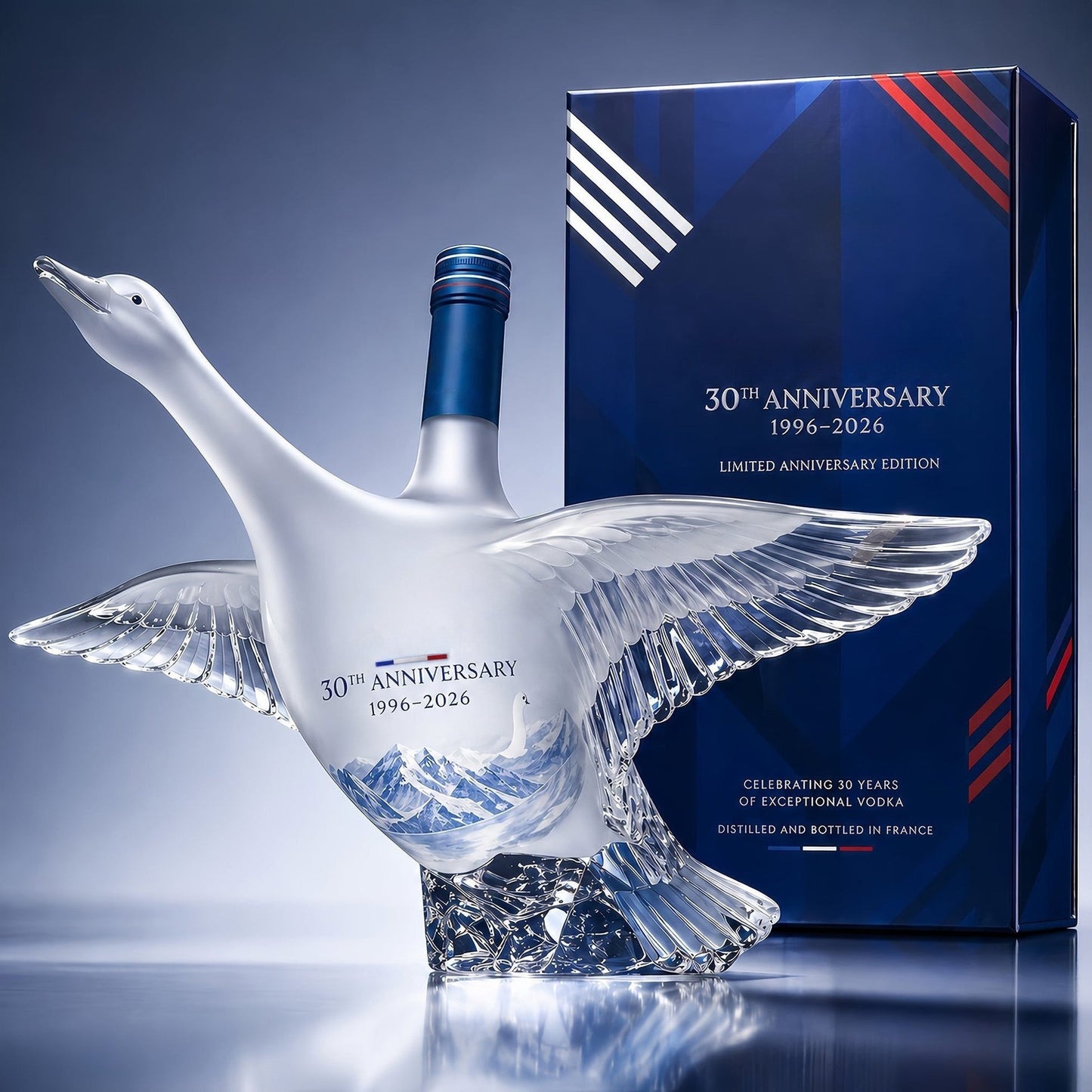🔥HOT SALE 55% OFF🔥 30th Anniversary 3D Sculpted Vodka Bottle