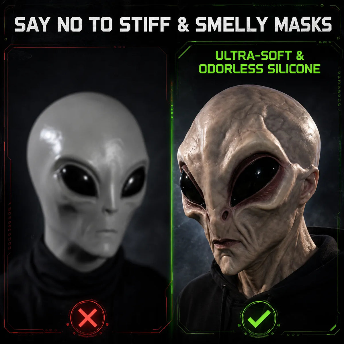 🔥Lifelike Alien Silicone Mask