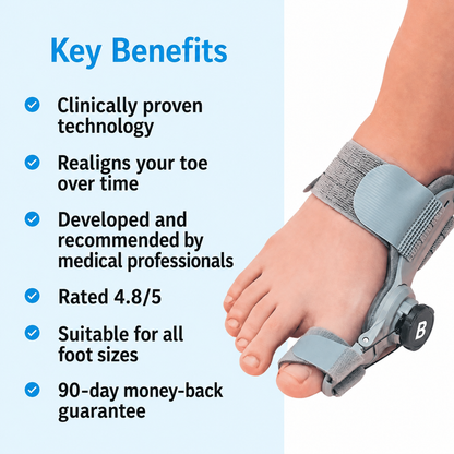 Alcuras® BUNION FIX | Orthopedic bunion corrector