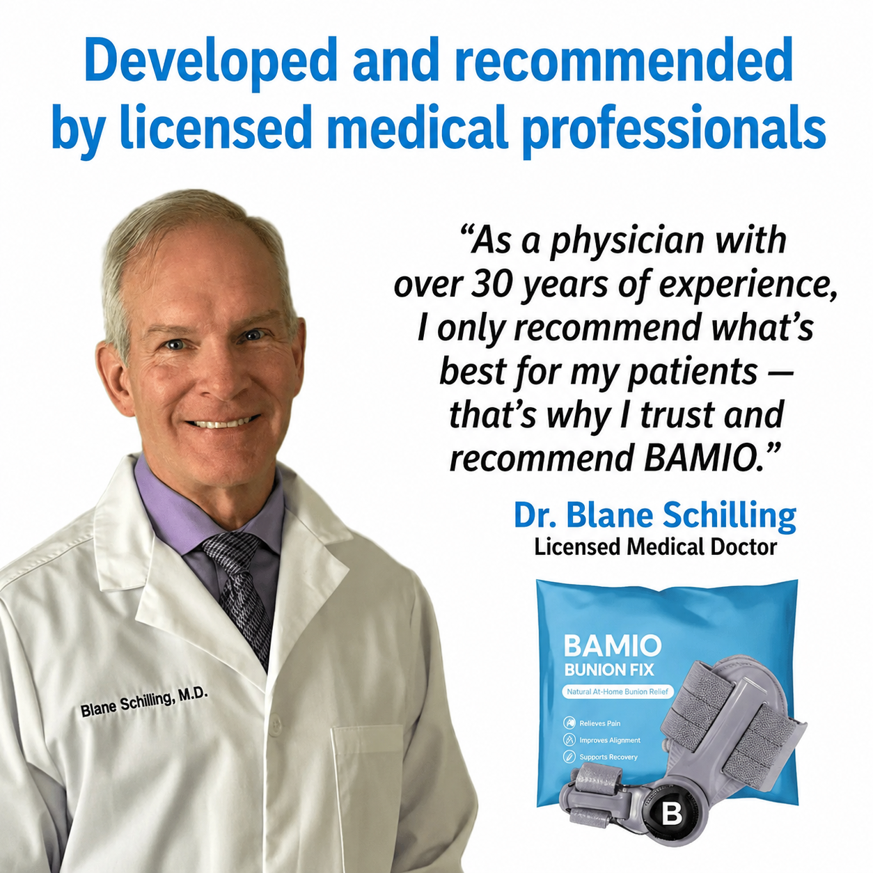Alcuras® BUNION FIX | Orthopedic bunion corrector