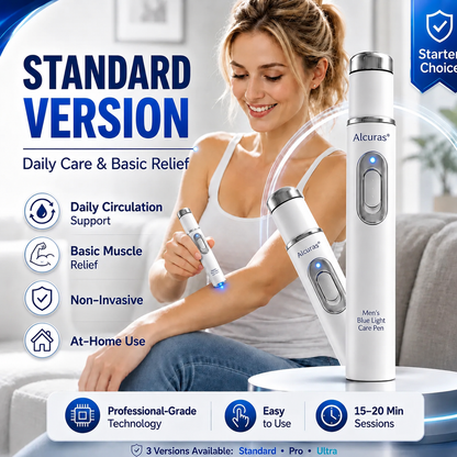 💪Advanced Acoustic Shockwave Therapy restores penile tissue health to enhance rise rigidity, stamina, and male performance confidence, relieving muscle pain, joint stiffness, tendon discomfort📈