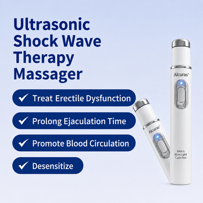 💪Advanced Acoustic Shockwave Therapy restores penile tissue health to enhance rise rigidity, stamina, and male performance confidence, relieving muscle pain, joint stiffness, tendon discomfort📈