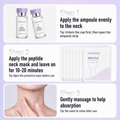 Insideefy™ NECK DUO-Fine Line Care Firming Neck Mask