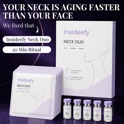 Insideefy™ NECK DUO-Fine Line Care Firming Neck Mask