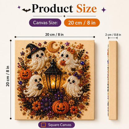 🔥HALLOWEEN SALE 👻✨ Halloween Pearl Art DIY Kit – Turn Tiny Pearls into Spooky-Cute Magic