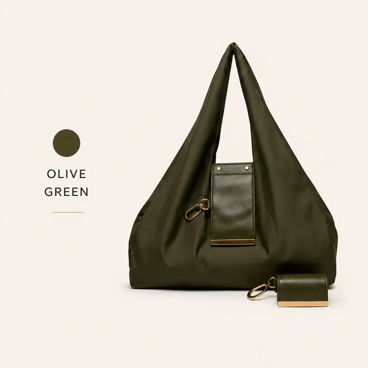 NumerostyTM Varelli Charm Transformable Bag – Stylish Vegan Leather Tote & Keychain Charm
