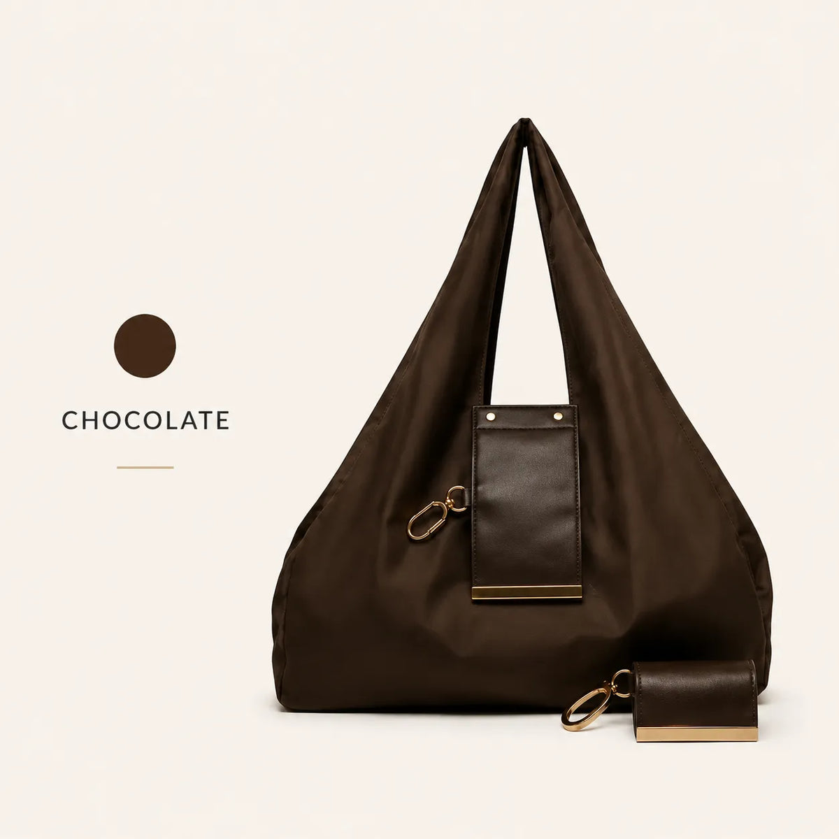 NumerostyTM Varelli Charm Transformable Bag – Stylish Vegan Leather Tote & Keychain Charm