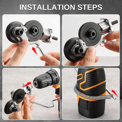 🔩 Metal Shear Drill Attachment
