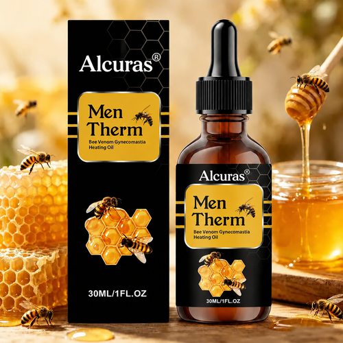 🔥🔥 MEN’S CHEST-CONTOUR UPGRADE💪 Alcuras®  VenomDefine Pro Chest Sculpting Oil 🐝 Daily Bee Venom Support for a Firmer-Looking, More Defined Chest