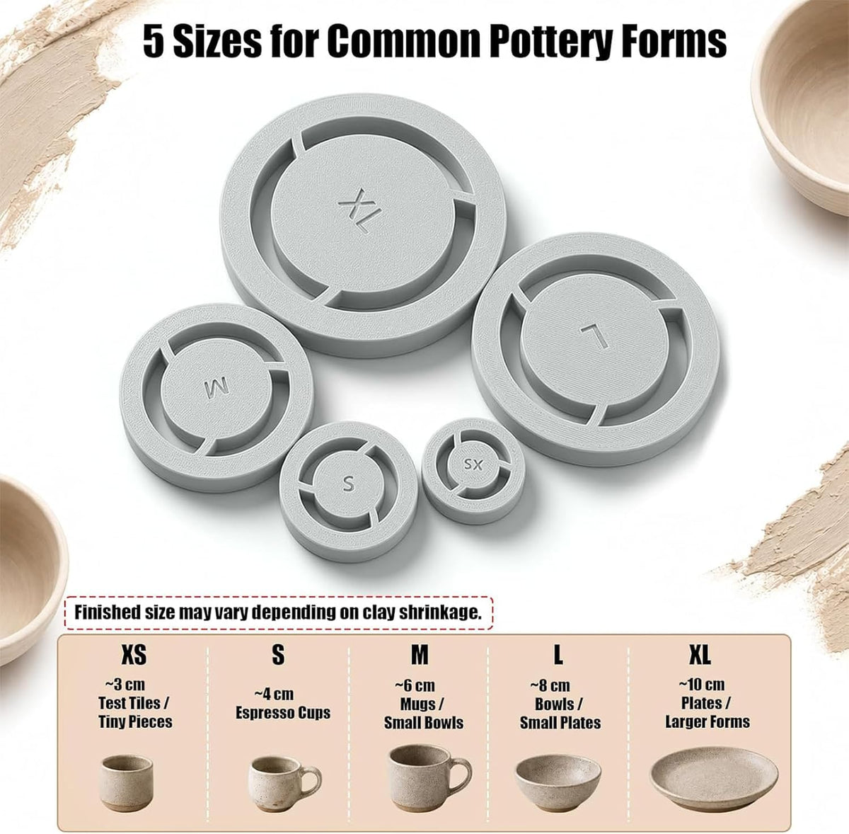 🔥39％ Pottery Foot Ring Tool