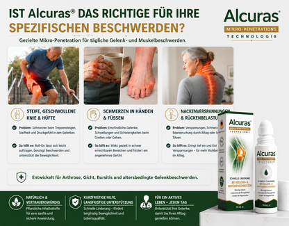Alcuras® 0,05 mm Mikro-Nadel-Roller zur Unterstützung der Knochen- und Gelenkregeneration (0.05mm)