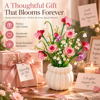 🌷Beaded Wildflower Bouquet Kit DIY