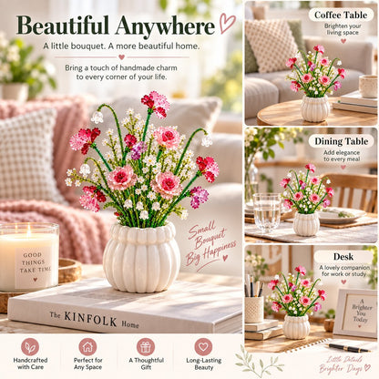 🌷Beaded Wildflower Bouquet Kit DIY