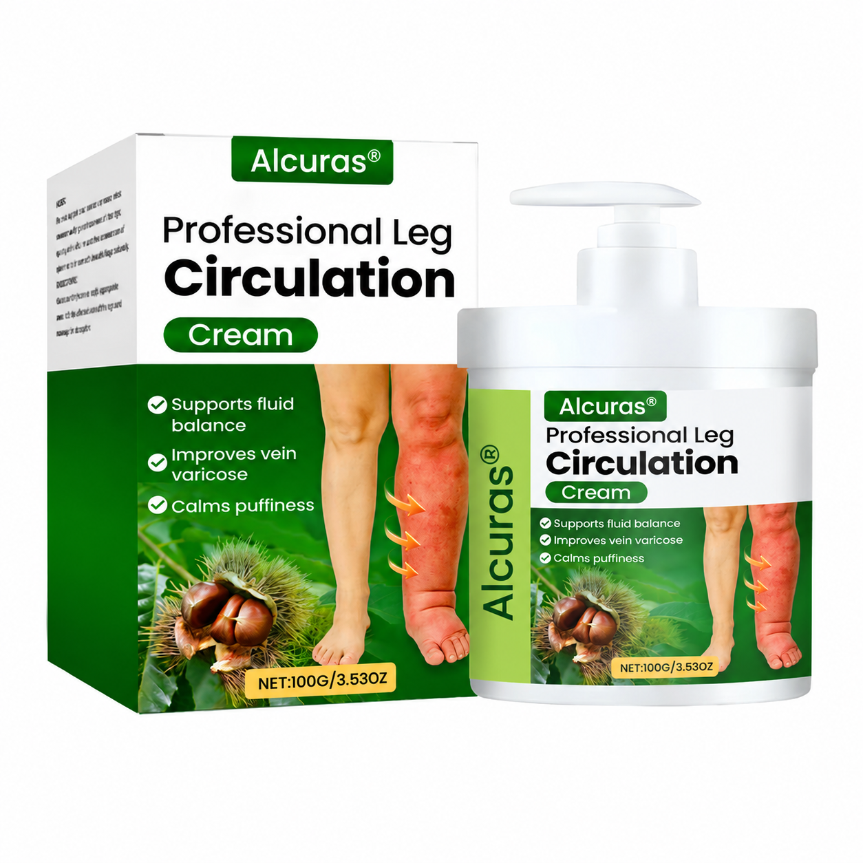Alcuras® Professional Leg Circulation Cream
