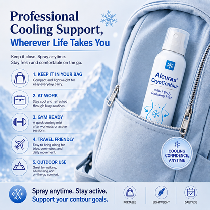 Alcuras® CryoContour 4-in-1 Body Sculpting Mist ( Imported )