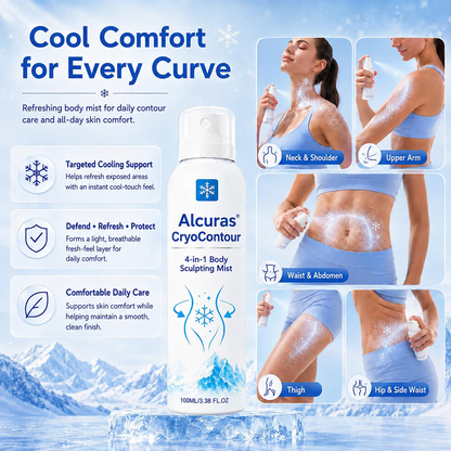 Alcuras® CryoContour 4-in-1 Body Sculpting Mist ( Imported )