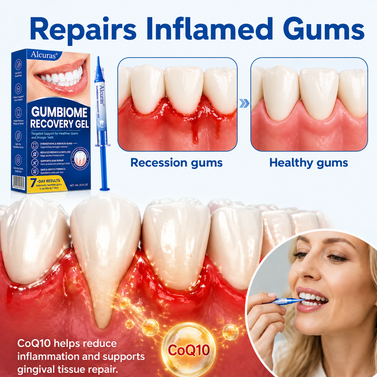 Alcuras® GumBiome Recovery Gel