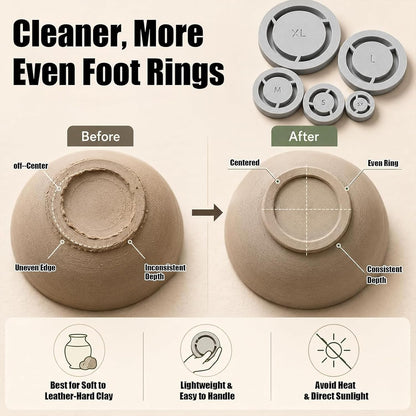 🔥39％ Pottery Foot Ring Tool