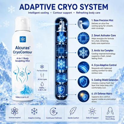 Alcuras® CryoContour 4-in-1 Body Sculpting Mist ( Imported )